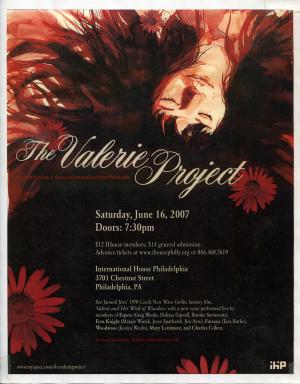 Valerie Project Flyer