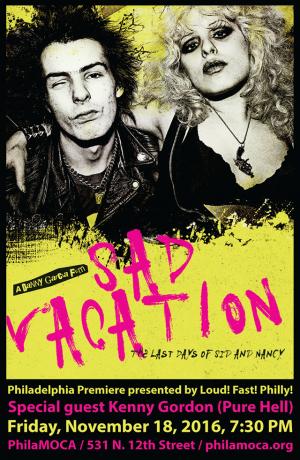 SAD VACATION documentary poster