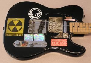 The guitar itself by Frank Blank Moriarty