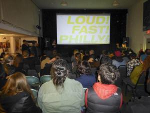 Ruin camp on left, me on right at L!F!P! live by Karen Kirchhoff