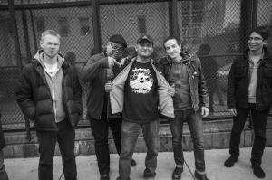 NEW BREED TAPE 1989 Interview crew photo by Karen Kirchhoff