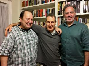 Three members of Ruin in my house. 