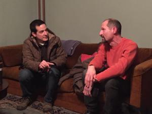 Vincent Feldman and Joseph. Photo by Doug Polgardy.