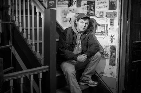 Portrait of Chuck Meehan by Karen Kirchhoff