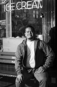 Sean Gustilo portrait by Karen Kirchhoff