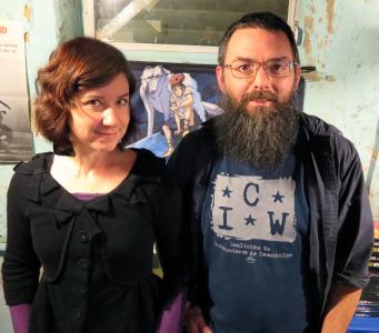 Portrait of Kate Wendland Duncan and Pete Tridish