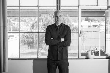 Martin Sprouse portrait by Karen Kirchhoff