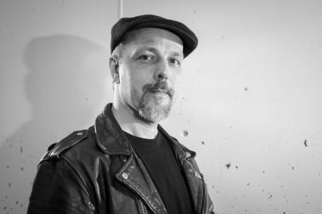 Portrait of Adam Avery of Decontrol – Photograph by Karen Kirchhoff