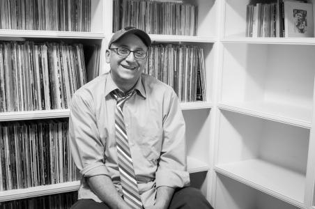 Portrait of Adam Goren of Atom and His Package – Photography by Karen Kirchhoff