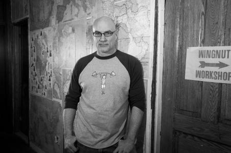 Portrait of Bryan Lathrop of Sadistic Exploits – Photography by Karen Kirchhoff