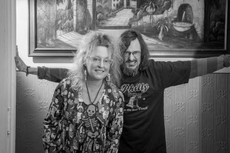 Portrait of Elizabeth and Allen Fiend of More Fiends – Photography by Karen Kirchhoff