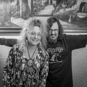 Portrait of Elizabeth and Allen Fiend of More Fiends – Photography by Karen Kirchhoff